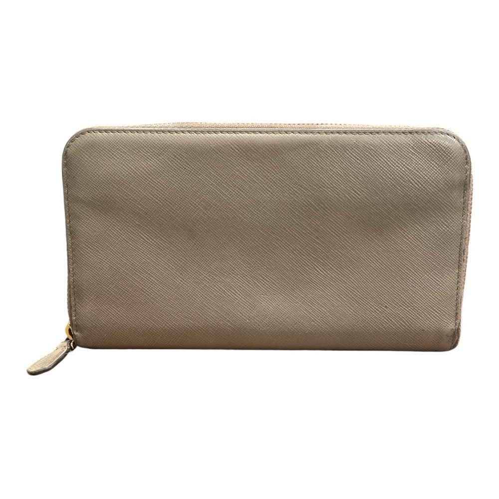 Prada Saffiano Leather Zippy Long Wallet EUC  FF - Picture 3 of 13